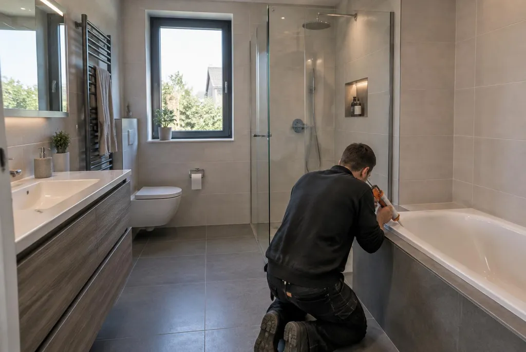 Kitbedrijf Rosmalen – badkamer kit vervangen bij de douche
